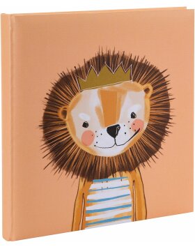Goldbuch Kinder-Fotoalbum Fortuna orange 30x31 cm 60 weiße Seiten