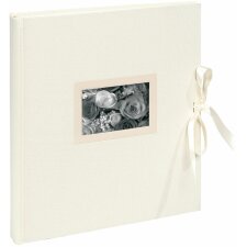 Exacompta Álbum de fotos Kingsbridge marfil 29x32 cm 60 páginas blancas
