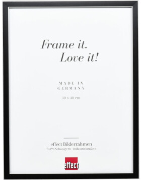 Effect Solid Wood Picture Frame Profile 39 black 28x35 cm...