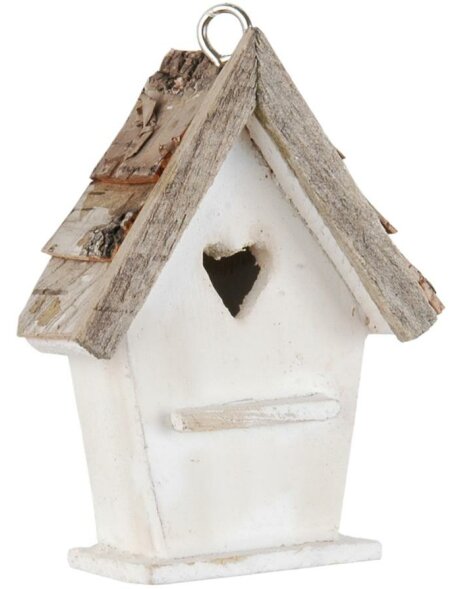 Dekoracyjny domek dla ptak&oacute;w ELENA wykonany z drewna