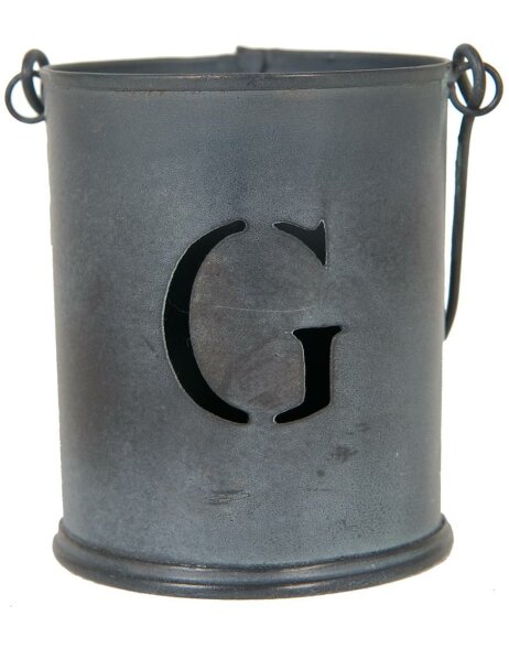 Decoration bucket letters g