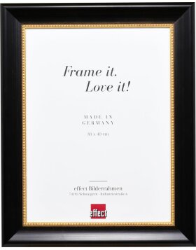 Effect wooden frame profile 95 black 29,7x42 cm acrylic glass museum quality