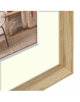 ZEP Wooden Frame Malmo natural 50x70 cm with Passepartout...