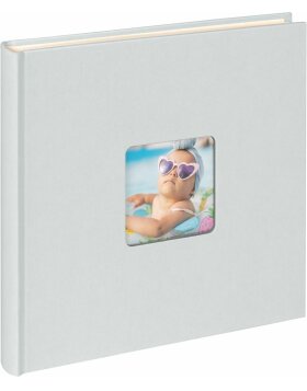 Walther Photo Album Fun 26x25 cm light blue 40 white pages