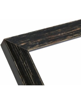 Marco de madera Deknudt S68VF negro 30x40 cm