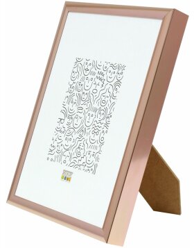 Marco de aluminio Deknudt S027 oro rosa 40x50 cm