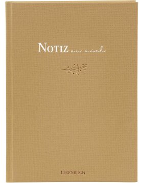 Goldbuch cuaderno Note to me Beige 15x22 cm 200...