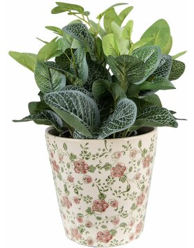 Clayre &amp; Eef 6CE1566L Vaso da fiori decorativo...