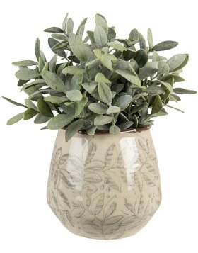 Clayre &amp; Eef 6CE1577M Vaso da fiori decorativo...