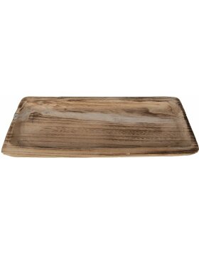 Clayre &amp; Eef 6H2129 Bowl 40x17x3 cm Brown Rectangle...