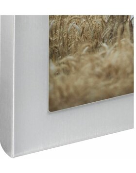 Hama Aluminium-Doppelrahmen Calais silber 3 Fotos 10x15 cm