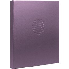 notebook Perla purple
