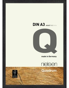 Nielsen Wooden Changing Frame Quadrum 29,7x42 cm nut brown