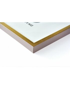 Nielsen Holz-Wechselrahmen Quadrum 40x40 cm gold