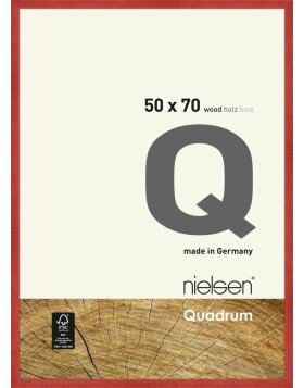 Nielsen Cambiador de Madera Quadrum 60x80 cm rojo