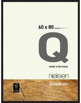 Nielsen Holz-Wechselrahmen Quadrum 70x100 cm rabenschwarz