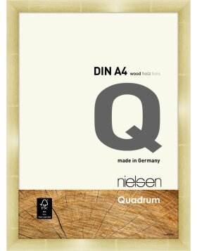 Nielsen Wooden Snap Frame Quadrum 21x29,7 cm gold