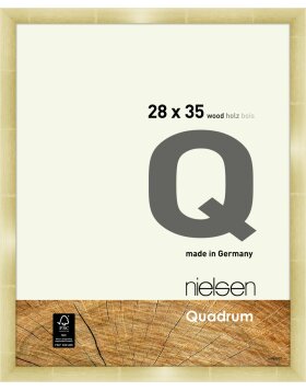 Cadre interchangeable en bois Nielsen Quadrum 28x35 cm or