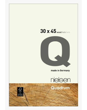 Nielsen Holz-Wechselrahmen Quadrum 30x45 cm wei&szlig;...