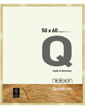 Nielsen Holz-Wechselrahmen Quadrum 50x60 cm gold