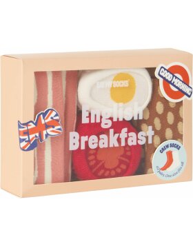 EatMySocks dubbelpak Engelse ontbijtsokken
