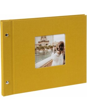 Goldbuch Album &agrave; vis Bella Vista moutarde 30x25 cm...