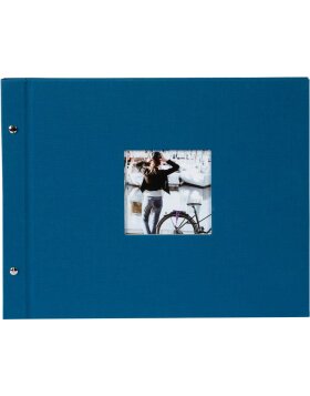 Goldbuch screw-top album Bella Vista petrol 39x31 cm 40 white pages