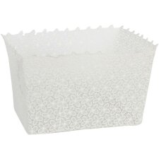 ATESSA plastic basket white