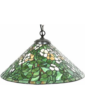 LumiLamp 5LL-6351 Lampe à suspendre Tiffany Ø 50x135 cm E27-max 1x60W