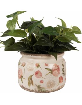 Clayre &amp; Eef 6CE1625L Flower Pot for Indoors Beige...