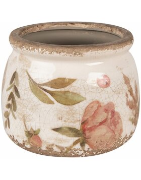 Clayre &amp; Eef 6CE1625S Flower Pot for Indoors Beige...