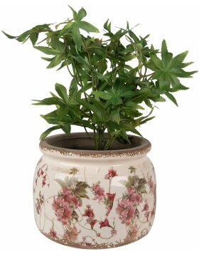 Clayre &amp; Eef 6CE1628L Vaso per fiori da interno Beige...