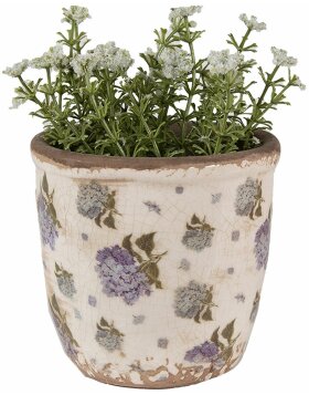 Clayre &amp; Eef 6CE1638XS Flower Pot for Indoors Beige...