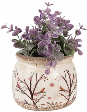 Clayre &amp; Eef 6CE1642S Flower Pot for Indoors Beige...