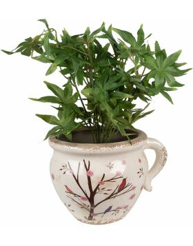 Clayre &amp; Eef 6CE1646L Indoor Flower Pot Beige Brown...