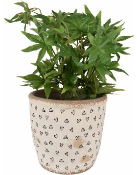 Clayre &amp; Eef 6CE1652L Flower Pot for Indoors Beige...