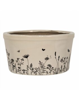 Clayre &amp; Eef 6CEFAF0002L Flower pot for indoors...