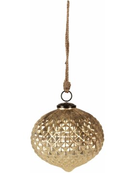 Clayre &amp; Eef 6GL4365M Christmas bauble Gold coloured...