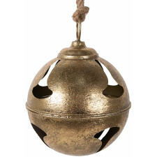 Clayre & Eef 6Y5467 Bell Gold coloured Ø 24x33 cm