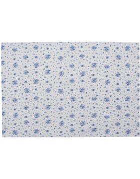 Clayre & Eef BRB40 Placemats Set of 6 Beige, Blue 48x33 cm