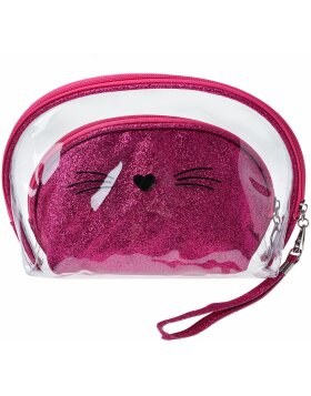 Juleeze JZSET0002F Cosmetic bag pink (set of 2) 24x15 -...