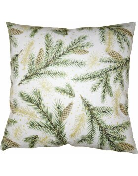 Clayre &amp; Eef KT021.329 Cushion Cover Green White...