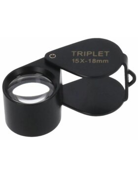 Byomic Einschlaglupe Triplet BYO-IT1518 15x18mm - Hochpräzise Vergrößerung