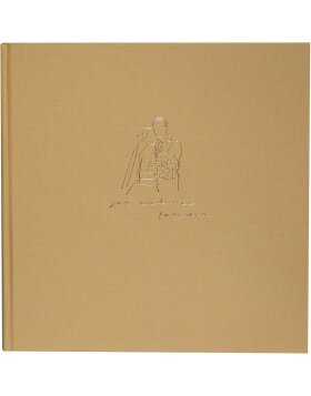 Goldbuch trouwalbum naturLiebe bruin 30x31 cm 60 witte paginas