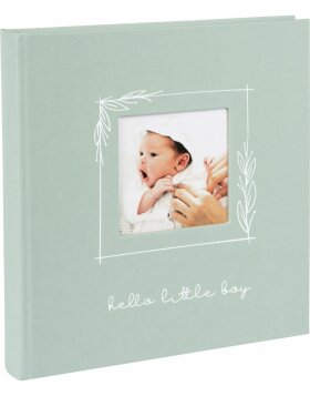 Goldbuch baby album hello little boy 30x31 cm 60 white pages