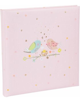 Goldbuch babyalbum Loving Birds Girl 30x31 cm 60 witte...