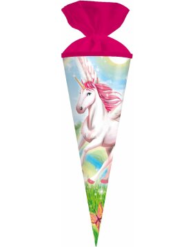 Goldbuch school cone 50 cm round Alicorn unicorn motif