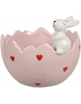 Clayre &amp; Eef 6CE1694 Decorative bowl 13x12x10 cm Pink