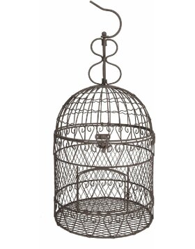 Clayre &amp; Eef 6Y5525 Decorative Birdcage Brown...