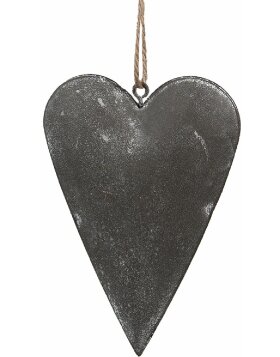 Clayre &amp; Eef 6Y5570 Heart Hanger Decoration 11x2x8 cm...